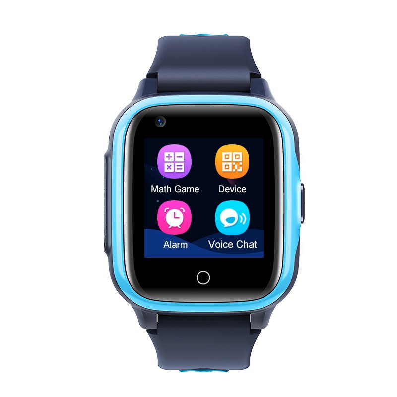 Anti lost remote tracking 4G Cat1 GPS watch multi function smart kids watch with free APP built in 700mAh battery